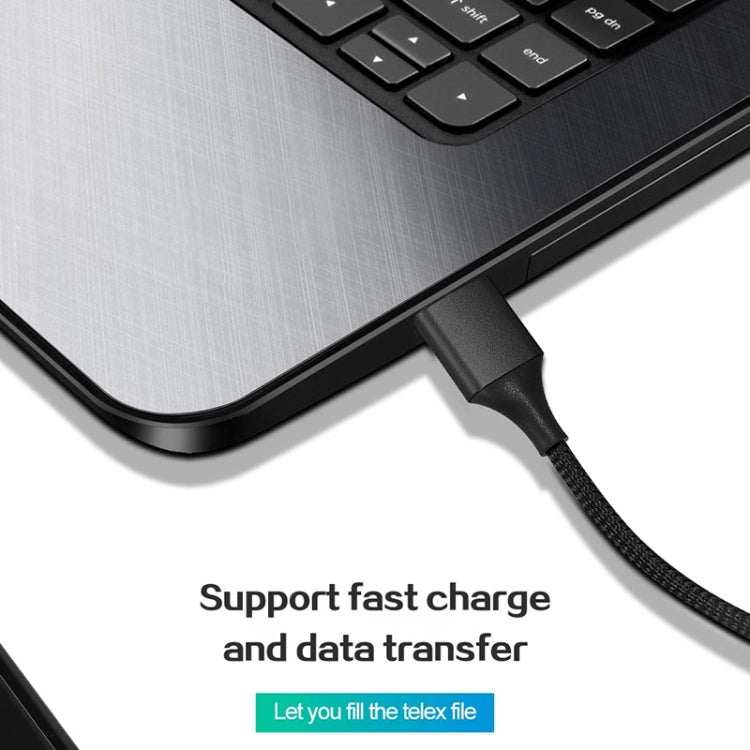 M11 5A USB to 8 Pin Nylon Braided Magnetic Data Cable, Cable Length: 2m (Black) - Charging Cable & Head by PMC Jewellery | Online Shopping South Africa | PMC Jewellery | Buy Now Pay Later Mobicred