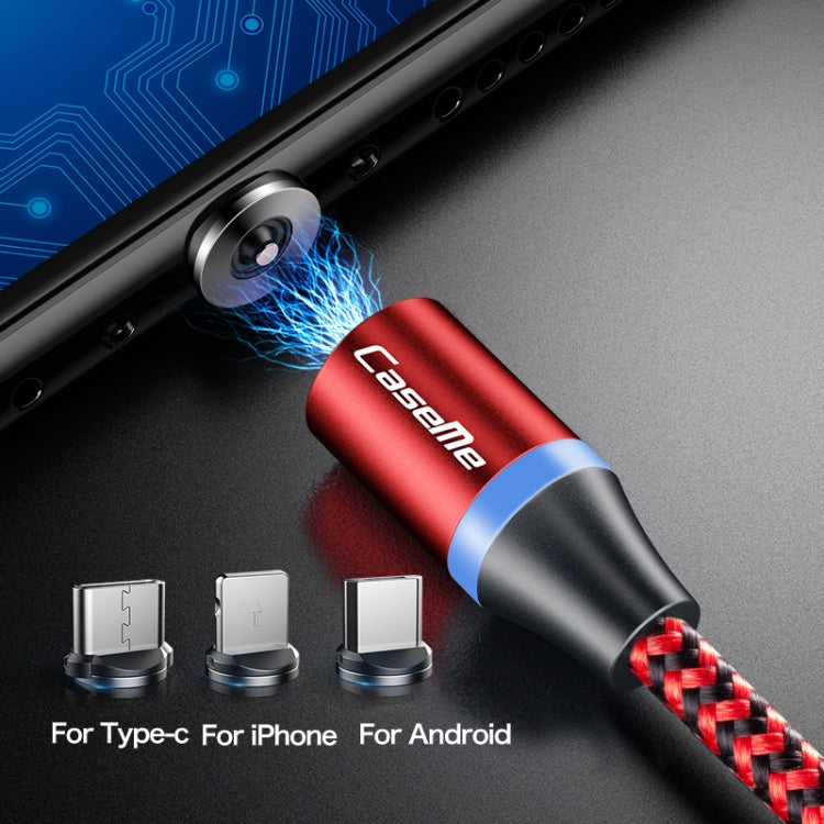 CaseMe Series 2 USB to 8 Pin Magnetic Charging Cable, Length: 1m (Dark Blue) - Charging Cable & Head by CaseMe | Online Shopping South Africa | PMC Jewellery | Buy Now Pay Later Mobicred