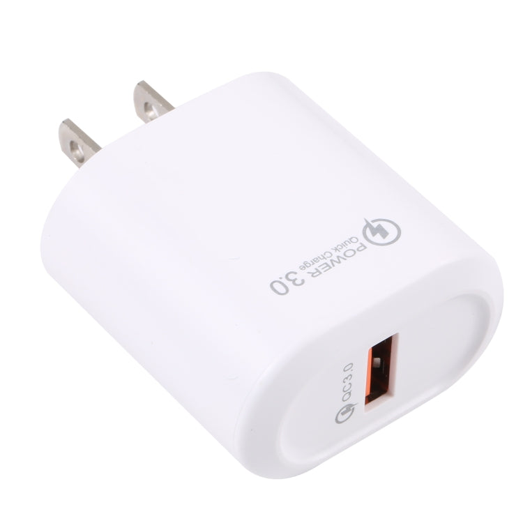 LZ-2117 18W QC3.0 3.1A USB Fast Charger, US Plug (White) - USB Charger by PMC Jewellery | Online Shopping South Africa | PMC Jewellery | Buy Now Pay Later Mobicred