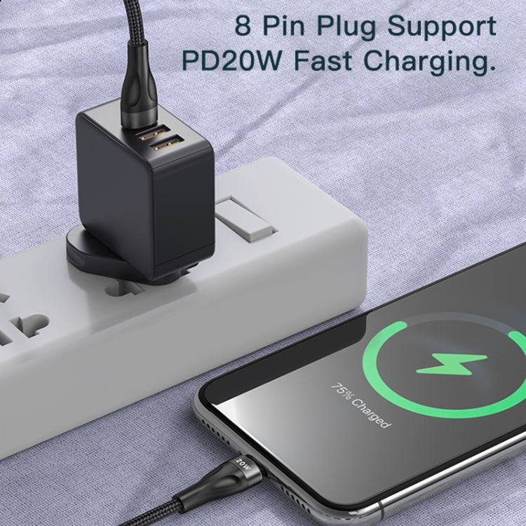 Yesido CA89 3 in 1 USB-C / Type-C to 8 Pin + USB-C / Type-C + Micro USB Fast Charging Cable, Length: 1.2m - Multifunction Cable by PMC Jewellery | Online Shopping South Africa | PMC Jewellery | Buy Now Pay Later Mobicred