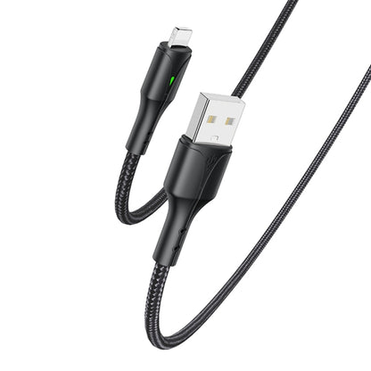 Yesido CA97 2.4A USB to 8 Pin Charging Cable with Indicator Light, Length: 1.2m - Normal Style Cable by Yesido | Online Shopping South Africa | PMC Jewellery | Buy Now Pay Later Mobicred