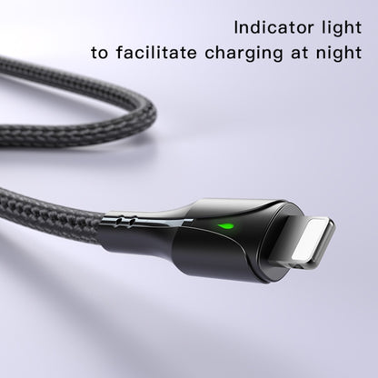 Yesido CA97 2.4A USB to 8 Pin Charging Cable with Indicator Light, Length: 1.2m - Normal Style Cable by Yesido | Online Shopping South Africa | PMC Jewellery | Buy Now Pay Later Mobicred