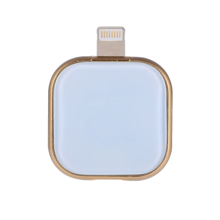 RQW-18S 8 Pin 64GB Multi-functional Flash Disk Drive with USB / Micro USB to Micro USB Cable(Gold) - U Disk & Card Reader by PMC Jewellery | Online Shopping South Africa | PMC Jewellery | Buy Now Pay Later Mobicred