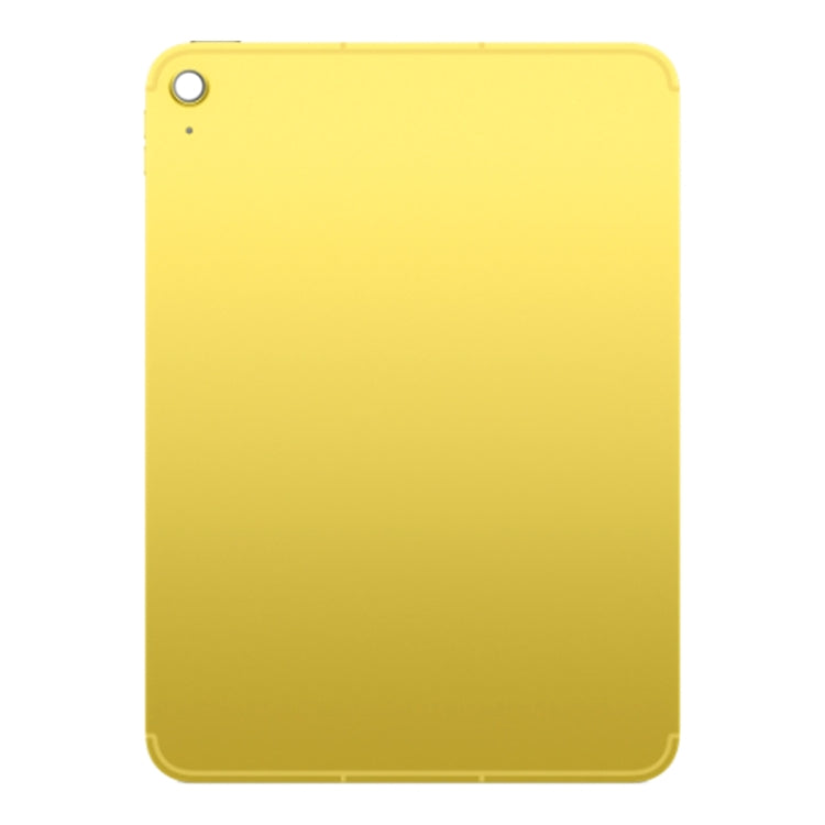 For iPad 10th Gen 10.9 2022 4G Version Battery Back Cover (Yellow) - iPad Parts by PMC Jewellery | Online Shopping South Africa | PMC Jewellery