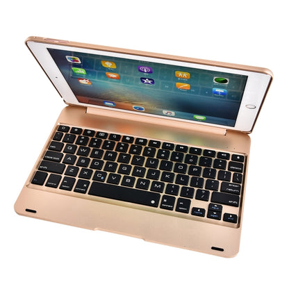 For iPad Pro 9.7 inch / iPAD Air 2 Horizontal Flip Tablet Case + Bluetooth Keyboard(Gold) - For iPad Pro by PMC Jewellery | Online Shopping South Africa | PMC Jewellery