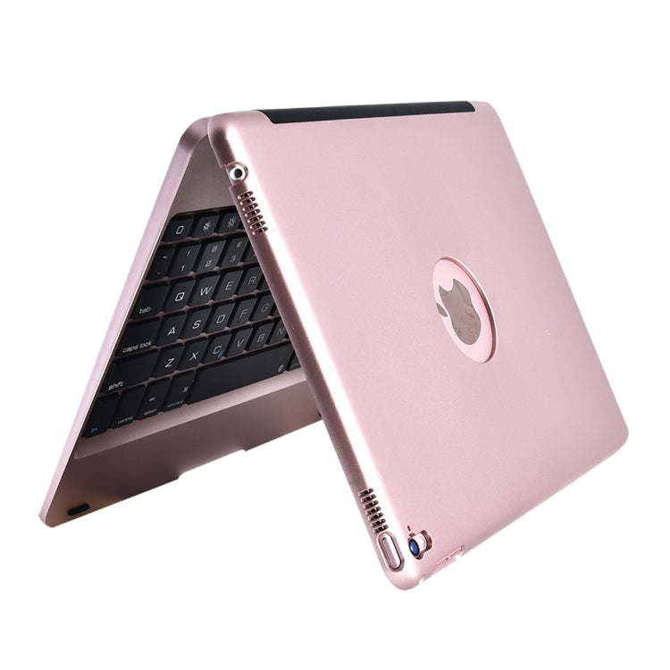 For iPad Pro 9.7 inch / iPAD Air 2 Horizontal Flip Tablet Case + Bluetooth Keyboard(Rose Gold) - For iPad Pro by PMC Jewellery | Online Shopping South Africa | PMC Jewellery