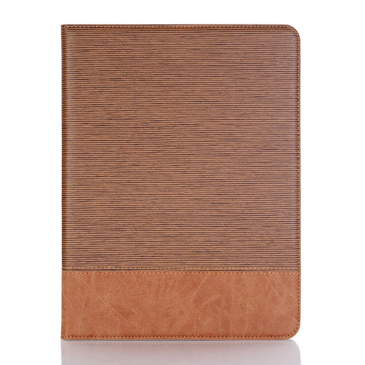 Cross Texture Horizontal Flip PU Leather Case for iPad Air 13 2024 / iPad Pro 12.9 inch (2018), with Holder & Card Slots & Wallet (Brown) - iPad Pro 12.9 (2018) Cases by PMC Jewellery | Online Shopping South Africa | PMC Jewellery | Buy Now Pay Later Mobicred