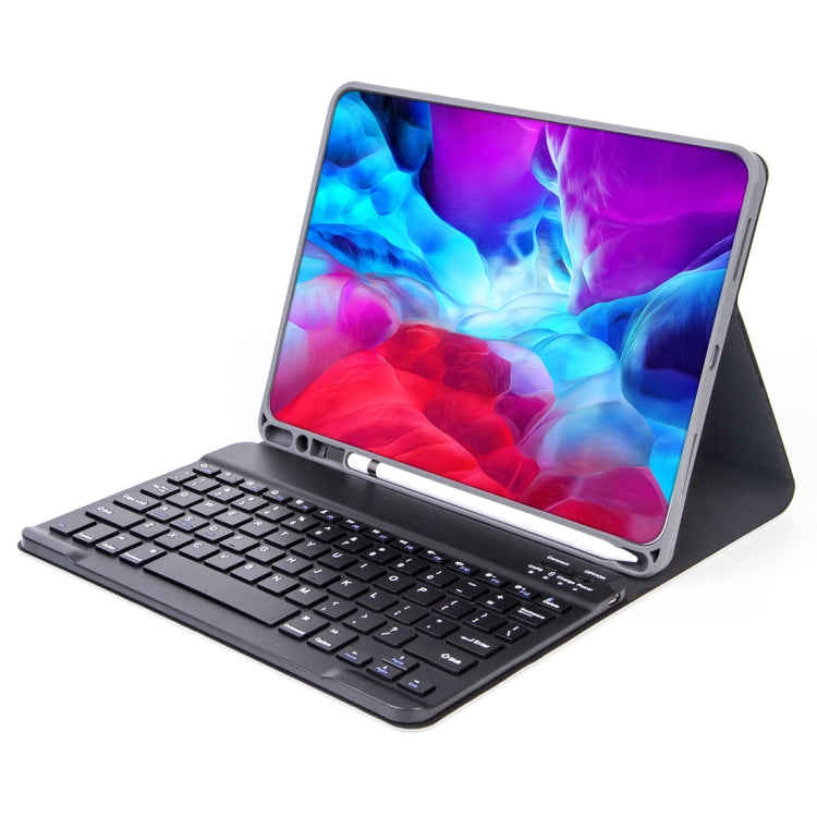 X-11B Skin Plain Texture Detachable Bluetooth Keyboard Tablet Case for iPad Pro 11 inch 2020 / 2018, with Pen Slot (Black) - For iPad Pro by PMC Jewellery | Online Shopping South Africa | PMC Jewellery