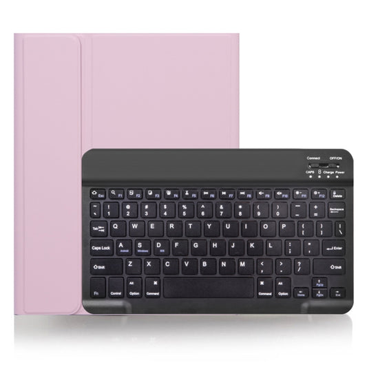 X-11B Skin Plain Texture Detachable Bluetooth Keyboard Tablet Case for iPad Pro 11 inch 2020 / 2018, with Pen Slot (Pink) - For iPad Pro by PMC Jewellery | Online Shopping South Africa | PMC Jewellery