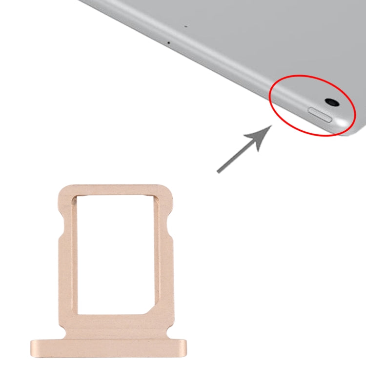 SIM Card Tray for iPad Pro 12.9 inch (2017) (Gold) - 12.9 inch 2017 by PMc TechLife | Online Shopping South Africa | PMc TechLife | Buy Now Pay Later Mobicred