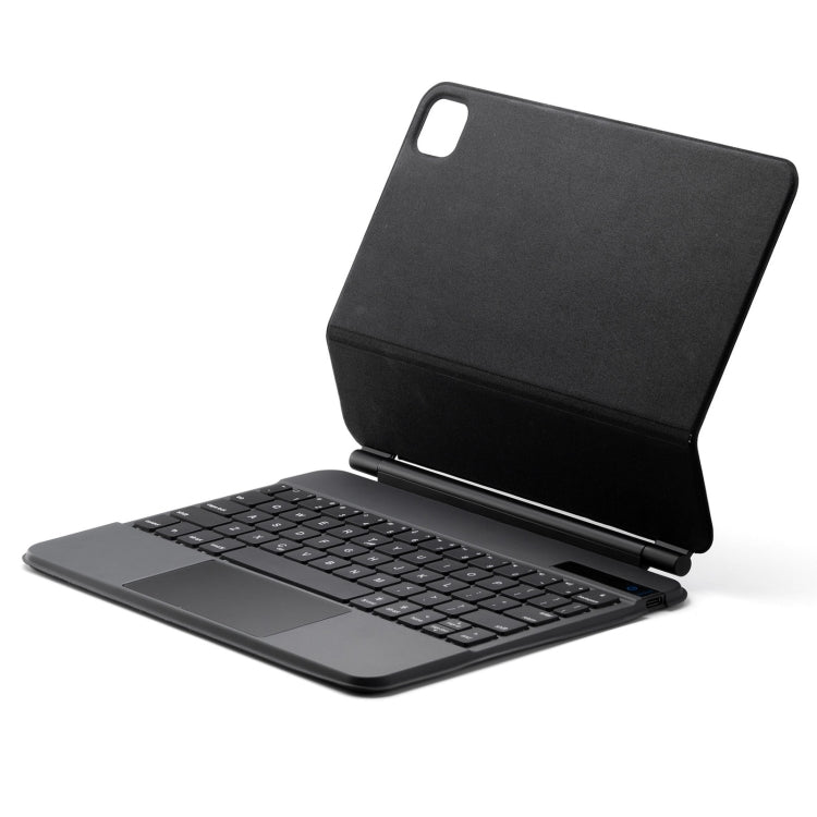 P109 Pro Ultra-thin Detachable Bluetooth Keyboard Leather Tablet Case with Touchpad & White Backlight for iPad Pro 11 inch 2021 / 2020 / 2018 & iPad Air 2020 10.9(Black) - For iPad Pro by PMC Jewellery | Online Shopping South Africa | PMC Jewellery