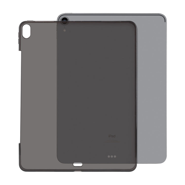 Shockproof TPU Protective Case for iPad Pro 12.9 inch (2018) (Transparent Black) - iPad Pro 12.9 (2018) Cases by PMC Jewellery | Online Shopping South Africa | PMC Jewellery