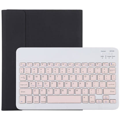 TG11B Detachable Bluetooth Pink Keyboard + Microfiber Leather Tablet Case for iPad Pro 11 inch (2020), with Pen Slot & Holder (Black) - For iPad Pro by PMC Jewellery | Online Shopping South Africa | PMC Jewellery