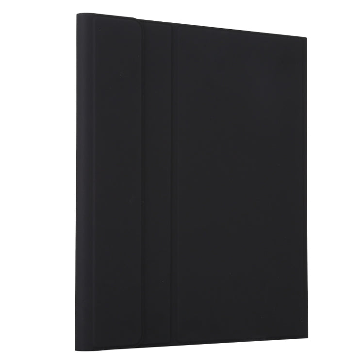 T129 Detachable Bluetooth Black Keyboard Microfiber Leather Tablet Case for iPad Pro 12.9 inch (2020), with Holder (Black) - For iPad Pro by PMC TechLife | Online Shopping South Africa | PMC TechLife