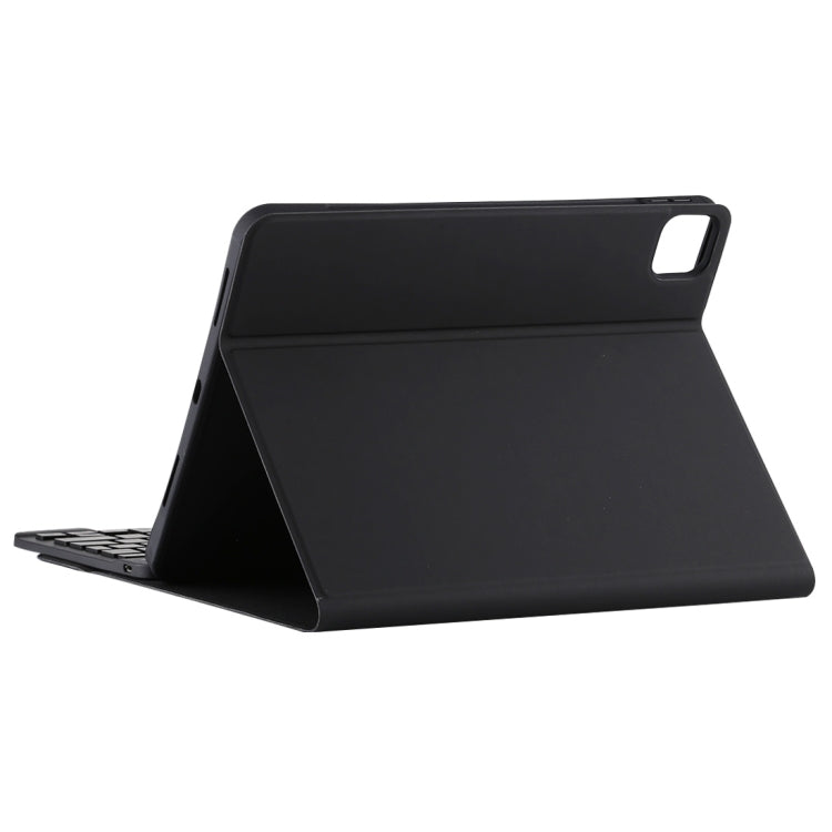 TG11BCS Detachable Bluetooth Black Keyboard Microfiber Leather Tablet Case for iPad Pro 11 inch (2020), with Backlight & Touchpad & Pen Slot & Holder (Black) - For iPad Pro by PMC Jewellery | Online Shopping South Africa | PMC Jewellery