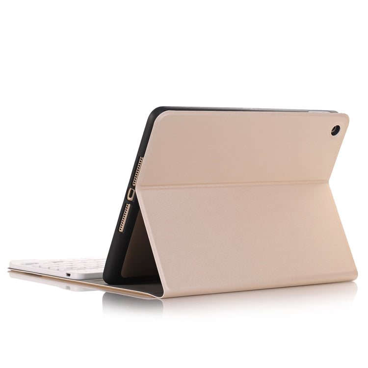 A102B For iPad 10.2 inch 2019 Ultra-thin Detachable Bluetooth Keyboard Leather Tablet Case with Stand & Pen Slot Function (Gold) - Universal by PMC Jewellery | Online Shopping South Africa | PMC Jewellery