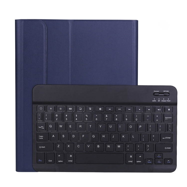 A11B 2020 Ultra-thin ABS Detachable Bluetooth Keyboard Tablet Case for iPad Pro 11 inch (2020), with Pen Slot & Holder (Dark Blue) - For iPad Pro by PMC Jewellery | Online Shopping South Africa | PMC Jewellery