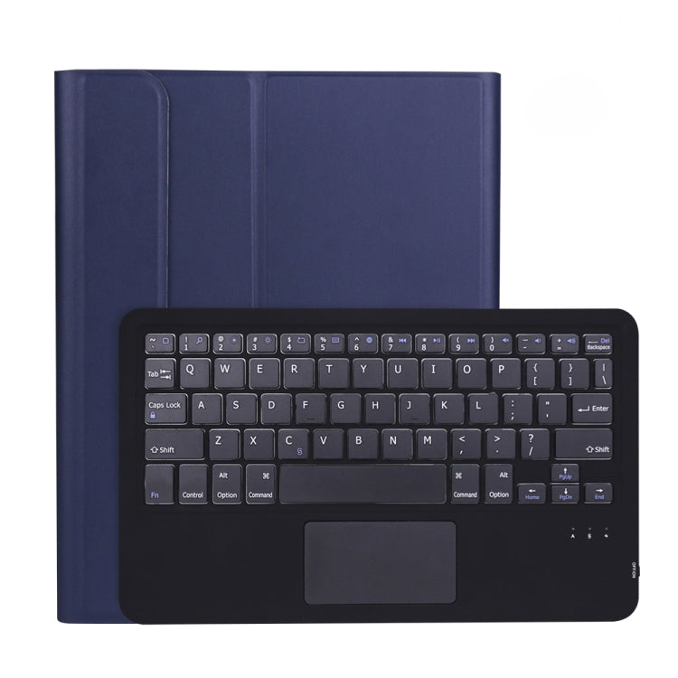 A11B-A 2020 Ultra-thin ABS Detachable Bluetooth Keyboard Tablet Case for iPad Pro 11 inch (2020), with Touchpad & Pen Slot & Holder (Dark Blue) - For iPad Pro by PMC Jewellery | Online Shopping South Africa | PMC Jewellery