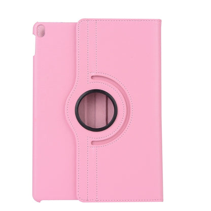 Litchi Texture 360 Degree Spin Multi-function Horizontal Flip Leather Protective Case with Holder for iPad Pro 10.5 inch / iPad Air (2019) (Pink) - iPad Pro 10.5 inch Cases by PMC Jewellery | Online Shopping South Africa | PMC Jewellery | Buy Now Pay Later Mobicred