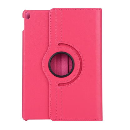 Litchi Texture 360 Degree Spin Multi-function Horizontal Flip Leather Protective Case with Holder for iPad Pro 10.5 inch / iPad Air (2019) (Magenta) - iPad Pro 10.5 inch Cases by PMC Jewellery | Online Shopping South Africa | PMC Jewellery | Buy Now Pay Later Mobicred