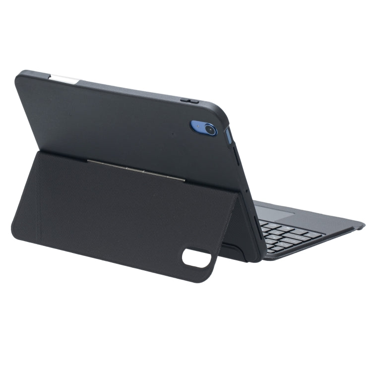 T10-AS For iPad 10th Gen 10.9 2022 Touch Backlight Split Type Bluetooth Keyboard Leather Case - Universal by PMC Jewellery | Online Shopping South Africa | PMC Jewellery