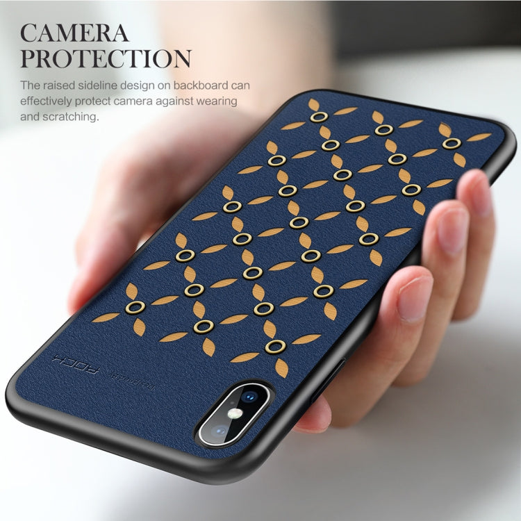 For iPhone XS Max ROCK Origin Series Business TPU + PU Protective Case - More iPhone Cases by ROCK | Online Shopping South Africa | PMC TechLife | Buy Now Pay Later Mobicred