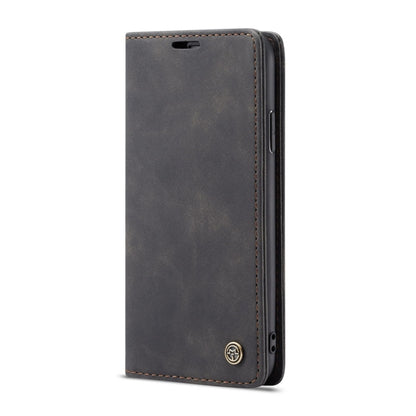 For iPhone XS Max CaseMe-013 Multifunctional Retro Frosted Horizontal Flip Leather Case with Card Slot & Holder & Wallet(Black) - More iPhone Cases by CaseMe | Online Shopping South Africa | PMC Jewellery | Buy Now Pay Later Mobicred