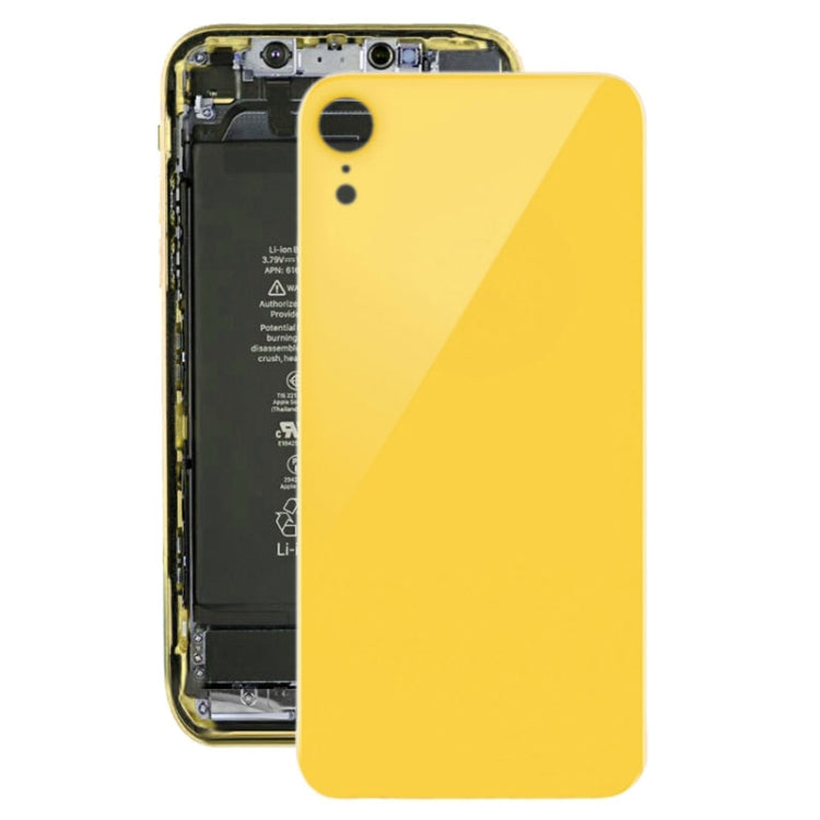 Back Cover with Adhesive for iPhone XR(Yellow) - Back Cover by PMc TechLife | Online Shopping South Africa | PMc TechLife | Buy Now Pay Later Mobicred