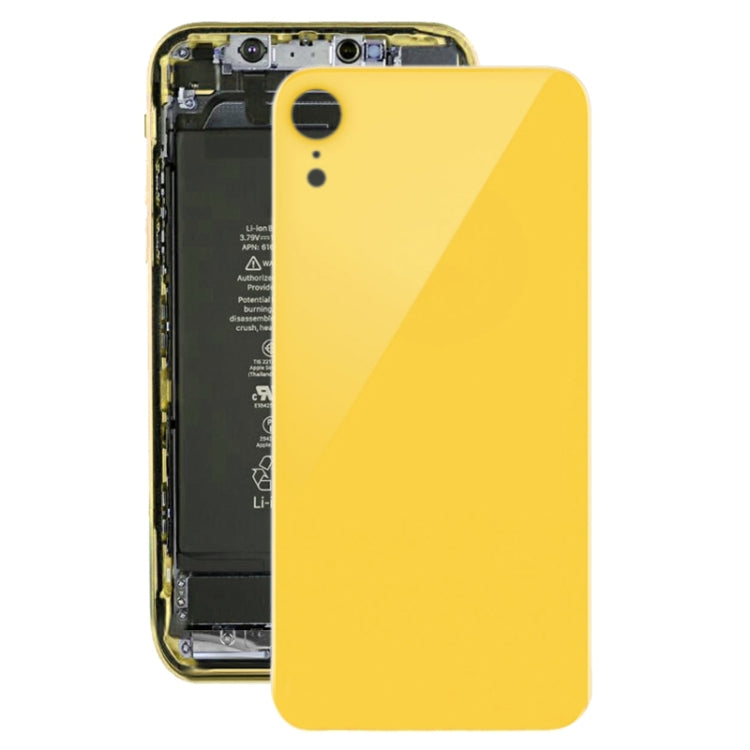 Back Cover with Adhesive for iPhone XR(Yellow) - Back Cover by PMc TechLife | Online Shopping South Africa | PMc TechLife | Buy Now Pay Later Mobicred