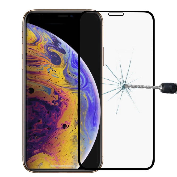 For iPhone 11 Pro / XS / X Anti-scratch 9H 9D Full Screen HD Tempered Glass Film - iPhone X & XS Tempered Glass by PMC Jewellery | Online Shopping South Africa | PMC Jewellery