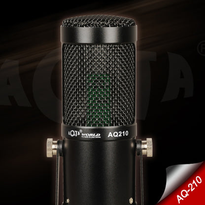 AQ-210 K Song Live Recording Capacitor Microphone - Microphone by PMC Jewellery | Online Shopping South Africa | PMC Jewellery | Buy Now Pay Later Mobicred