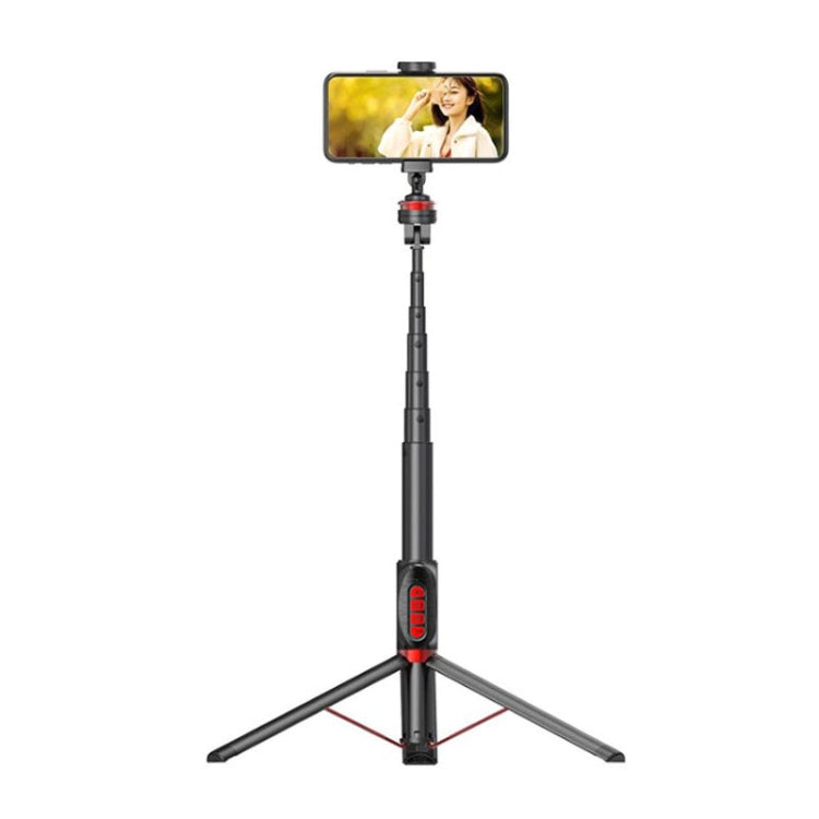 Aluminum Alloy Mobile Phone Bluetooth Selfie Stick Live Floor Tripod Bracket, Height: 1.8m - Selfie Sticks by PMC Jewellery | Online Shopping South Africa | PMC Jewellery | Buy Now Pay Later Mobicred