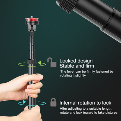 Aluminum Alloy Mobile Phone Bluetooth Selfie Stick Live Floor Tripod Bracket, Height: 1.8m - Selfie Sticks by PMC Jewellery | Online Shopping South Africa | PMC Jewellery | Buy Now Pay Later Mobicred