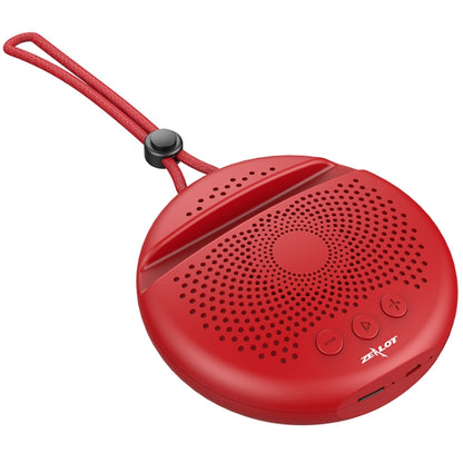 ZEALOT S24 Portable Stereo Bluetooth Speaker with Lanyard & Mobile Card Slot Holder, Supports Hands-free Call & TF Card (Red) - Desktop Speaker by ZEALOT | Online Shopping South Africa | PMC Jewellery | Buy Now Pay Later Mobicred