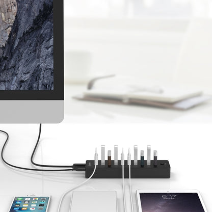 ORICO P10-U2-V1 10 USB 2.0 Ports HUB, Specification: US Plug - USB HUB by ORICO | Online Shopping South Africa | PMC Jewellery | Buy Now Pay Later Mobicred