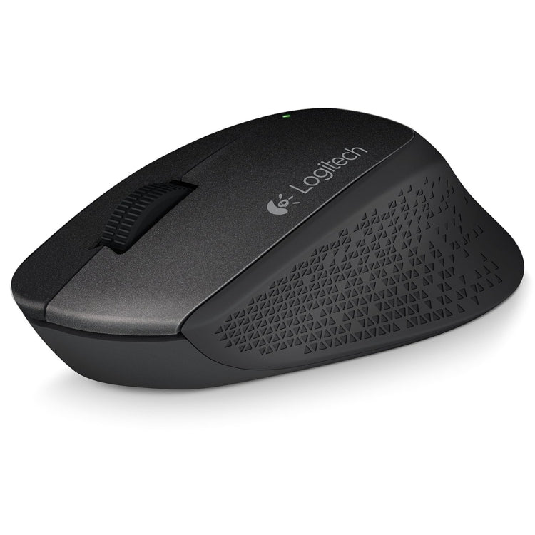 Logitech MK345 Wireless Full-size Keyboard + 2.4GHz 1000DPI Wireless Optical Mouse Set with Nano Receiver(Black) - Wireless Keyboard by Logitech | Online Shopping South Africa | PMC Jewellery | Buy Now Pay Later Mobicred