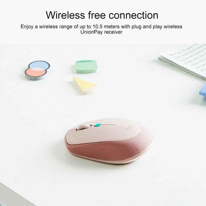 Logitech Voice M380 4 Buttons Smart Voice Input Wireless Mouse (Pink) - Wireless Mice by Logitech | Online Shopping South Africa | PMC Jewellery | Buy Now Pay Later Mobicred