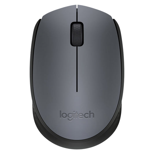 Logitech M170 1000DPI USB Wireless Mouse with 2.4G Receiver (Grey) - Wireless Mice by Logitech | Online Shopping South Africa | PMC Jewellery | Buy Now Pay Later Mobicred