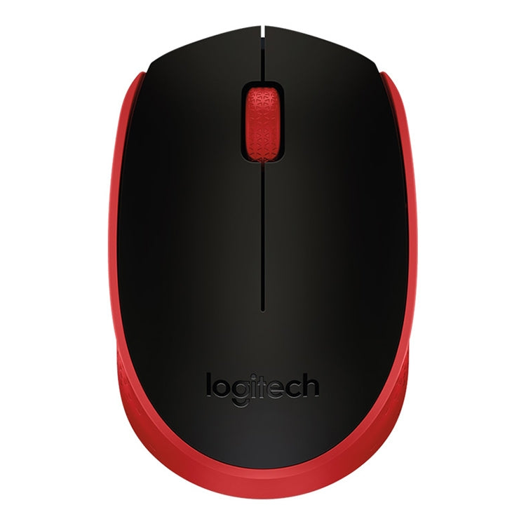 Logitech M171 1000DPI USB Wireless Mouse with 2.4G Receiver (Red) - Wireless Mice by Logitech | Online Shopping South Africa | PMC Jewellery | Buy Now Pay Later Mobicred