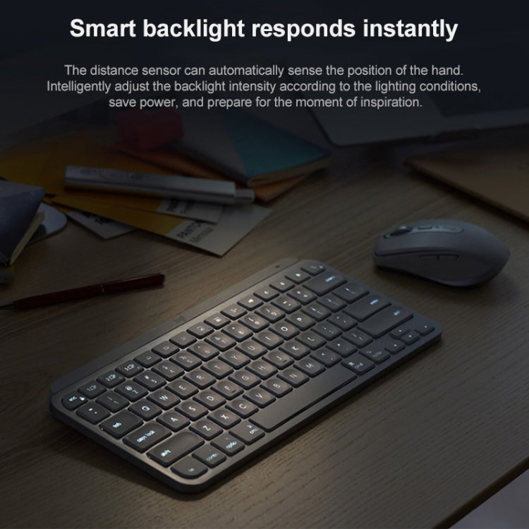 Logitech MX Keys Mini Mac Version Wireless Bluetooth Ultra-thin Smart Backlit Keyboard (Grey) - free shipping - PMC TechLife - Order now!