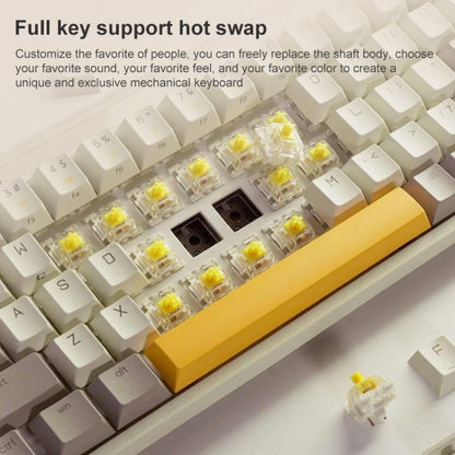 Original Xiaomi Youpin MWMKB01 68 Keys MIIIW ART Series Mechanical Keyboard (Coffee Bean) - Wireless Keyboard by Xiaomi | Online Shopping South Africa | PMC Jewellery | Buy Now Pay Later Mobicred