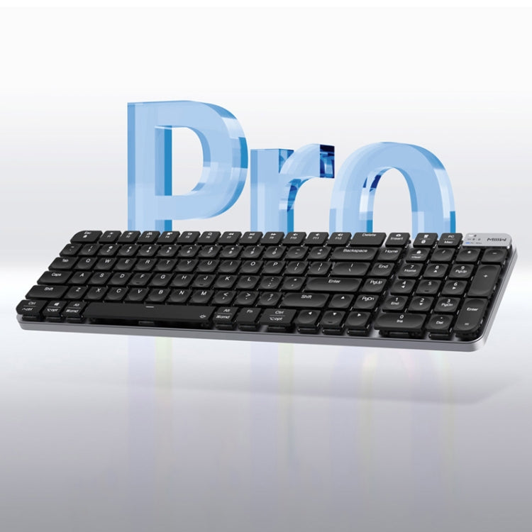 Original Xiaomi Youpin MWWMKP01 102 Keys MIIIW Wireless Dual-mode Low Axis Mechanical Keyboard PRO, Blue Shaft Version - Wireless Keyboard by Xiaomi | Online Shopping South Africa | PMC Jewellery | Buy Now Pay Later Mobicred