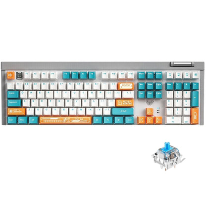 AULA F3050 2.4G Wireless Dual Mode Mechanical Keyboard,Green Shaft (Green) - Wireless Keyboard by AULA | Online Shopping South Africa | PMC Jewellery | Buy Now Pay Later Mobicred