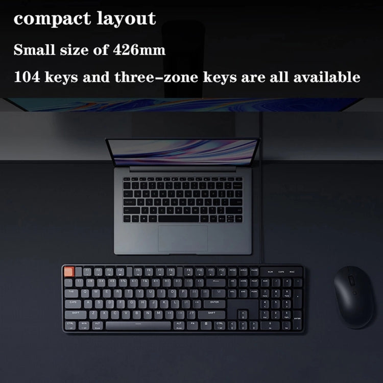 Original Xiaomi 104 Keys Red Switch Wired Mechanical Keyboard Support Win / Mac OS - Wired Keyboard by Xiaomi | Online Shopping South Africa | PMC Jewellery | Buy Now Pay Later Mobicred