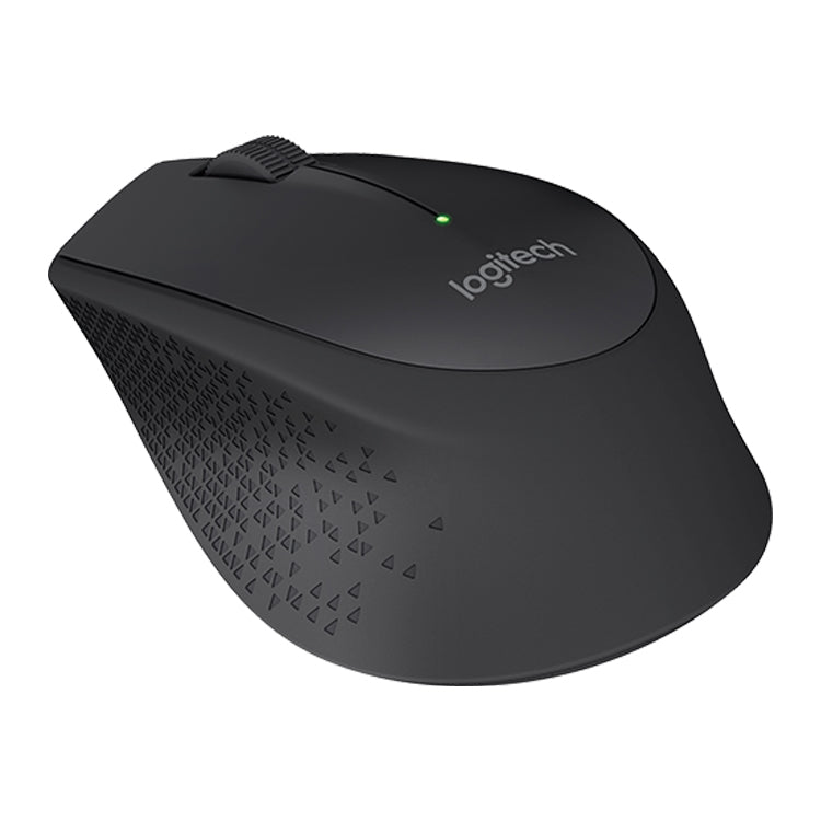 Logitech M280 2.4GHz 3-keys 1000DPI Wireless Optical Mouse, Wireless Range: 10m(Black) - Wireless Mice by Logitech | Online Shopping South Africa | PMC Jewellery | Buy Now Pay Later Mobicred