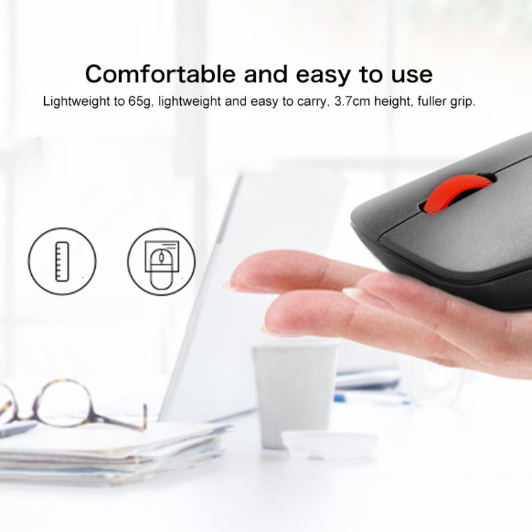 Lenovo thinkplus WL100 Classic Simple Wireless Mouse (Black) - free shipping - PMC Jewellery - Order now!