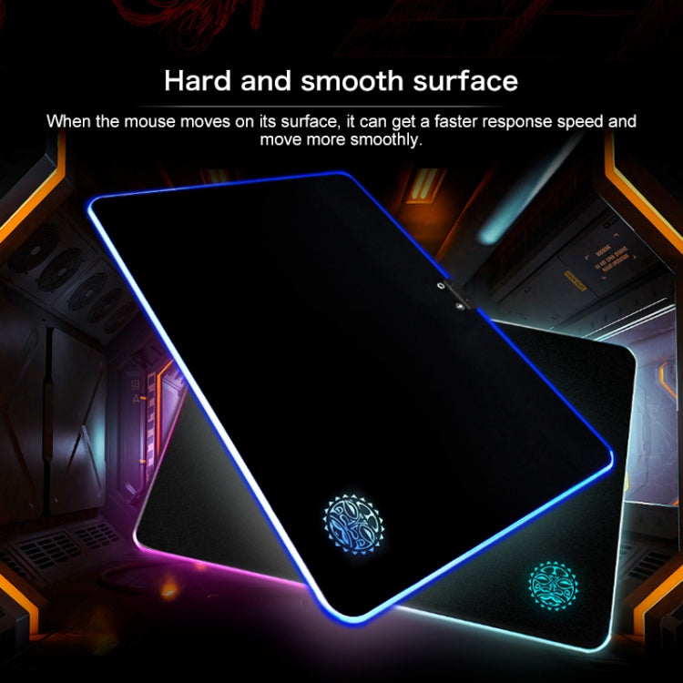 Lenovo Maya Light Game Service RGB Colorful Mouse Pad (Black) - free shipping - PMC Jewellery - Order now!