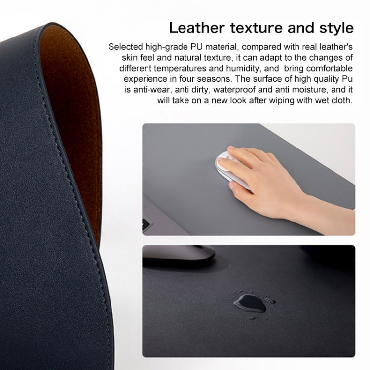 Original Xiaomi Large Mouse Mat Non-Slip Waterproof Desk Pad (Grey) - Mouse Pads by Xiaomi | Online Shopping South Africa | PMC Jewellery | Buy Now Pay Later Mobicred