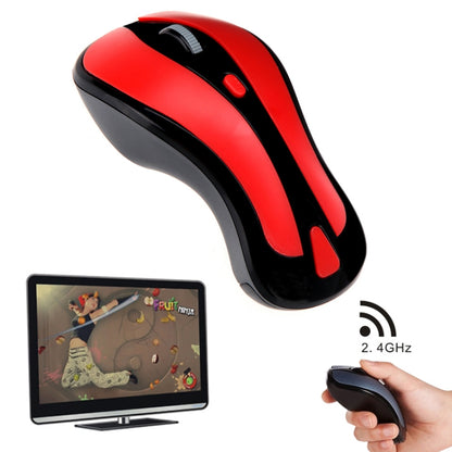 PR-01 6D Gyroscope Fly Air Mouse 2.4G USB Receiver 1600 DPI Wireless Optical Mouse for Computer PC Android Smart TV Box (Red + Black) - Wireless Mice by PMC Jewellery | Online Shopping South Africa | PMC Jewellery | Buy Now Pay Later Mobicred