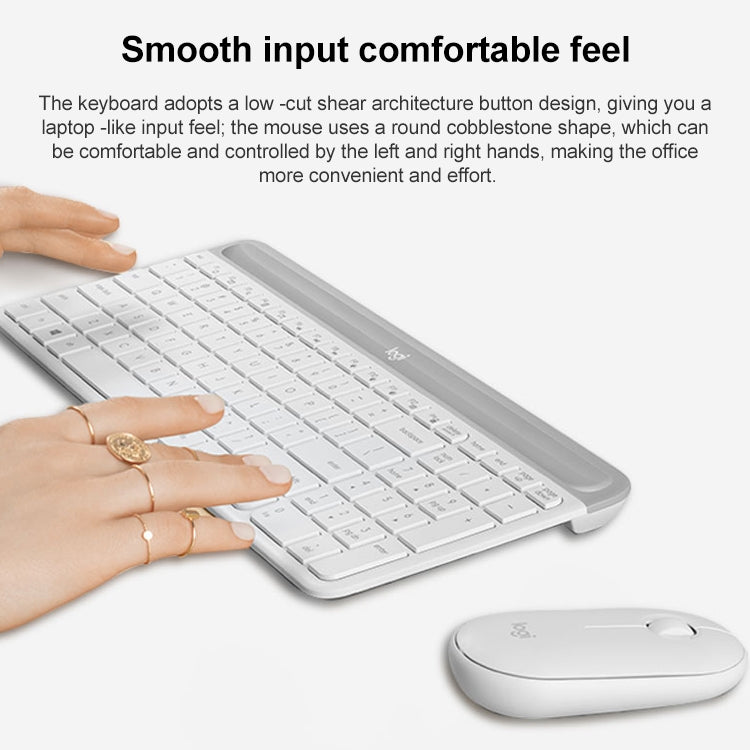 Logitech MK470 Wireless Silence Keyboard Mouse Set (Black) - free shipping - PMC Jewellery - Order now!